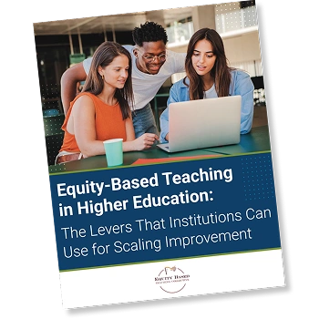 Equity-Based Teaching in Higher Education Report Cover
